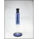 Blue Handheld Borosilicate Straight Glass Water Pipe High Temperature 18Inch