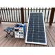 Blue Hybrid Solar Energy System 5kw 100h 240h  With Lithium Battery