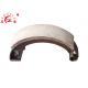 High Efficiency Tricycle Spare Parts Special Friction Material Brake Shoe 160mm