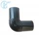Butt Welding Pipe Fittings Hdpe 90 Degree Elbow For Water