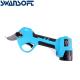 28mm Electric Pruning Shears Finger Protection Electric Pruner Scissors Battery Progressive Pruning Shear