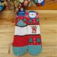Hot selling cartoon christmas patterned design cozy cotton AZO-free casual socks for women