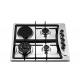 Four Burners Gas Oven And Hob , Gas Top Electric Oven 201 Stainless Steel Panel