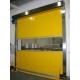 220V/380V 50Hz High Speed Roll Up Freezer Doors Break Prevention High Frequency Operation