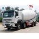 Durable SINOTRUK HOWO EURO 2 371HP Concrete Mixer Truck 8X4 10CBM 12CBM 12 Wheels
