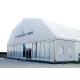 Clear Roof Polygon 20m Span Outdoor Event Tent For Wedding
