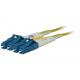 Singlemode 9 125um LC To LC Fiber Optic Patch Cables 2 Cores OFNR