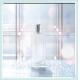 Flat Glass Essential Oil Spray Bottles Fine Mist Make Up Atomizer Container 50ml