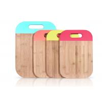 Customized Indoor Bamboo Works Cutting Board , Natural Wood Chopping Board