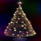 new design high bright flashing personalized Christmas tree el panel for Christmas decoration