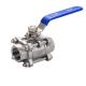 Sanitary Stainless Steel Thread Type Ball Valve End Connection NPT Model NO. Q11F-64P