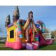 Combo Sugar Shack Inflatable Bouncy Slide Digital Printing
