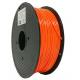 Dark Orange Metal Filled 3D Printer Filament , Dimensional Accuracy +/-0.03 mm