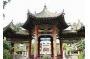 Take, feel loud Islamic temple of the lane travel  Xi   an of China