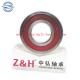 Two Seal Enclosed Deep Groove Radial Ball Bearing 6307 2RS 35mm X 80mm OD X 21mm