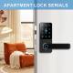 Code IC Card Fingerprint Smart Door Locks For Apartments With Touch Panel