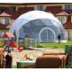 Transparent Geodesic Galvanized Steel Frame Large Dome Tent 20m Diameter