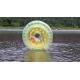 2.4 Dia Inflatable Water Rolling Ball Transparent 1.0mm pvc Inflatable Water Toy