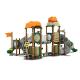LLDPE Plastic Material Kids Playground Slide GS Certificate