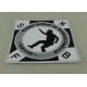 Velcro Personalized Baseball Custom Embroidery Patches For Promotion