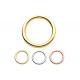 14k Gold Piercing Ring 1/4inches 5/16inches 3/18inches For Nose Lip Ear