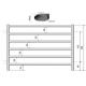 Oval Tubing Cattle Fencing Panels