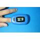 Handheld Blue Fingertip Pulse Oximeter With Bluetooth Function