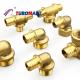 1/2 Inch Brass Pex Sliding Fitting Corrosion Resistant For Plumbing