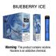 Blueberry Ice 1200mAh Disposable Electronic Cigarette Yuoto 2500 Puffs