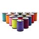 80m/Cone High Strength Polyester Sewing Thread Round Waxed Thread for Leather Hand-art