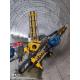 100rpm Freezing Borehole Soil Drill Rig In Yellow