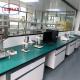 4 Wheels Wood Chemistry Lab Workbench For Scientific Chemical Experiments