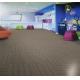 50x50cm Office Carpet Flooring , Nylon Carpet Tiles High Low Loop Pile