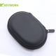 Waterproof Zipper Ellipse Eva Earphone Case Portable Earphone Storage bag Manufacturer