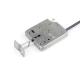 silver 430 Stainless Steel Solenoid Cabinet Lock for delivery parcel locker