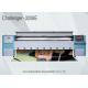 10ft Solvent Color Inkjet Flex Banner Printing Machine High Precision Challenger 3208E