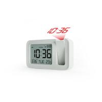 LCD Display Dimmable Indoor Outdoor Thermometer Clock USB Battery Powered