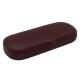 Rust Red Clamshell Slim Metal Glasses Case For Kids