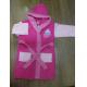 soft cotton fabric hooded girl Bath Robes