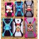 General universal silicone mobile phone case Cute cartoon figures borders following