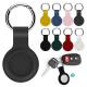 Silicone Holder For Airtag Pet Dog Collar,Keychain Protective Cover Compatible With Apple AirTags