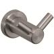 Double Hotel Bathroom Robe Hooks Polished Stainless Steel Coat Hook