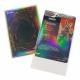 Wholesale Custom Board Game Sleeves Laser Rainbow YuGiOh Size 62x89mm Transparent Card Sleeves