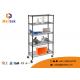 Movable Adjustable Wire Storage Shelve Powder Coating 6 Tier Heavy Duty