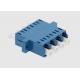 Duplex Singlemode LC-LC OS1 Quad Coupler Ceramic Fiber Optic Adapters