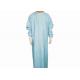 Blue Color Disposable Protective Gowns Anti - Fluid For Hospital / Operation Room