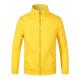 35% Polyester Athletic Pullover Hoodie 160gsm Yellow SGS Raglan Sleeves