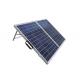 Blue Fold Out Solar Panels , Folding Portable Solar Panels For Camping