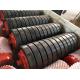 Rubber Lined 0.4kW Conveyor Impact Roller DIN S235JR Impact Idlers