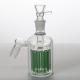 High Temperature Glass Hookah Shisha Accessories 14mm Green Porous Ash Catcher